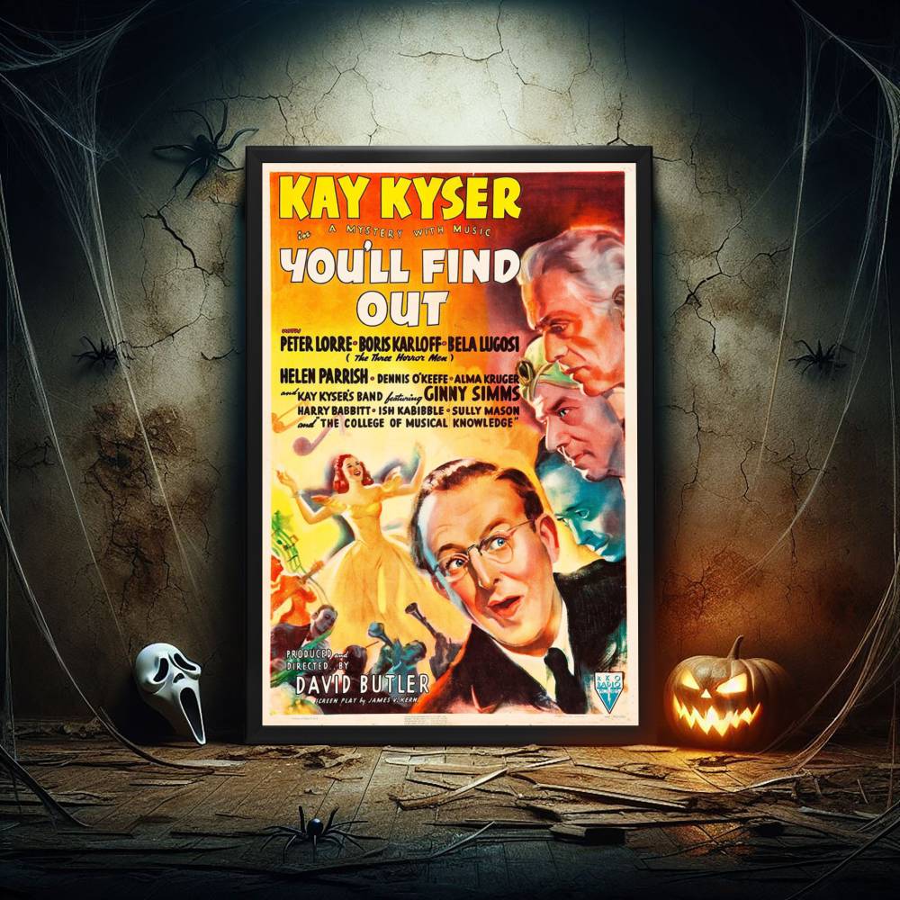 "You'll Find Out" (1940) Framed Movie Poster