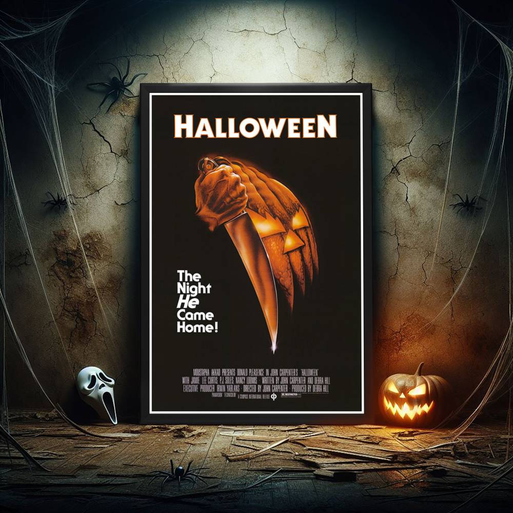 "Halloween" (1978) Framed Movie Poster