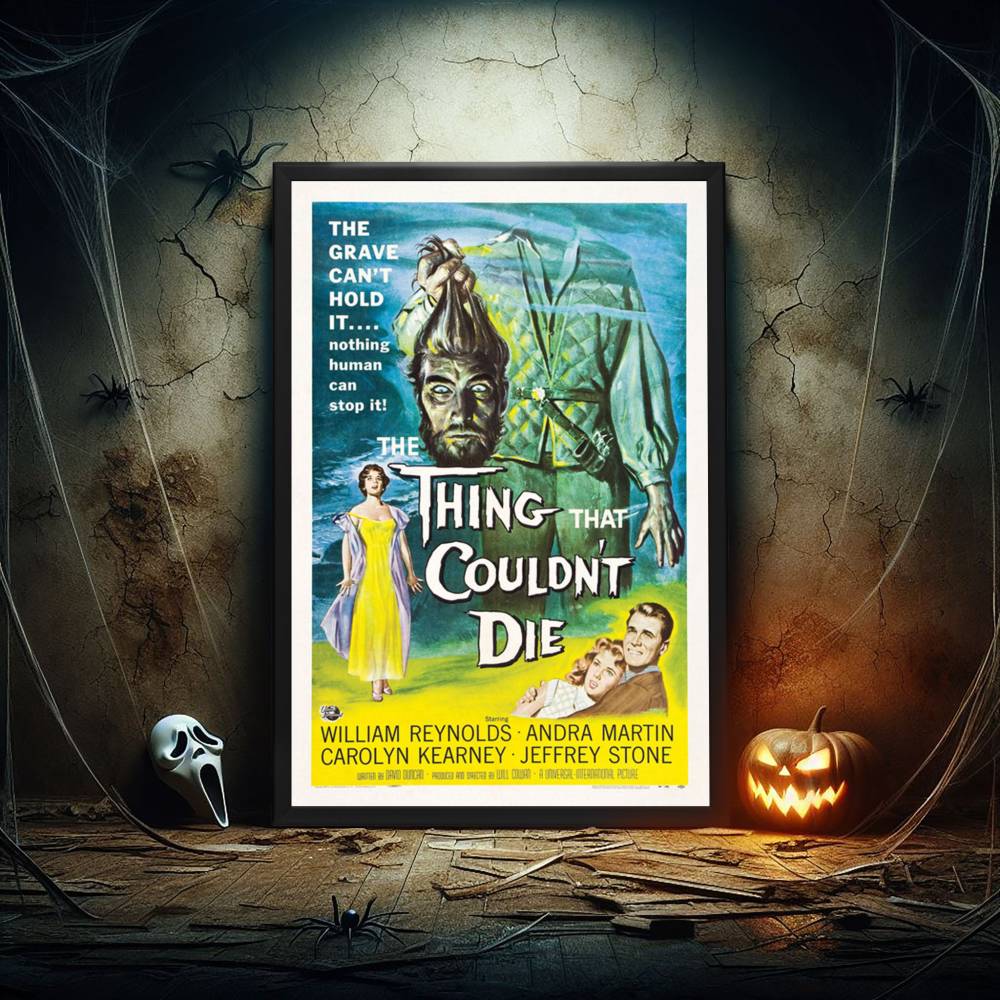 "Thing That Couldn't Die" (1958) Framed Movie Poster