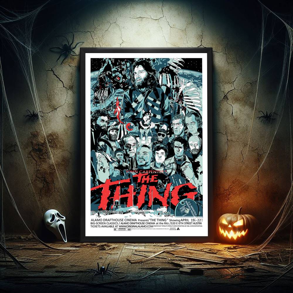 "Thing" (1982) Framed Movie Poster