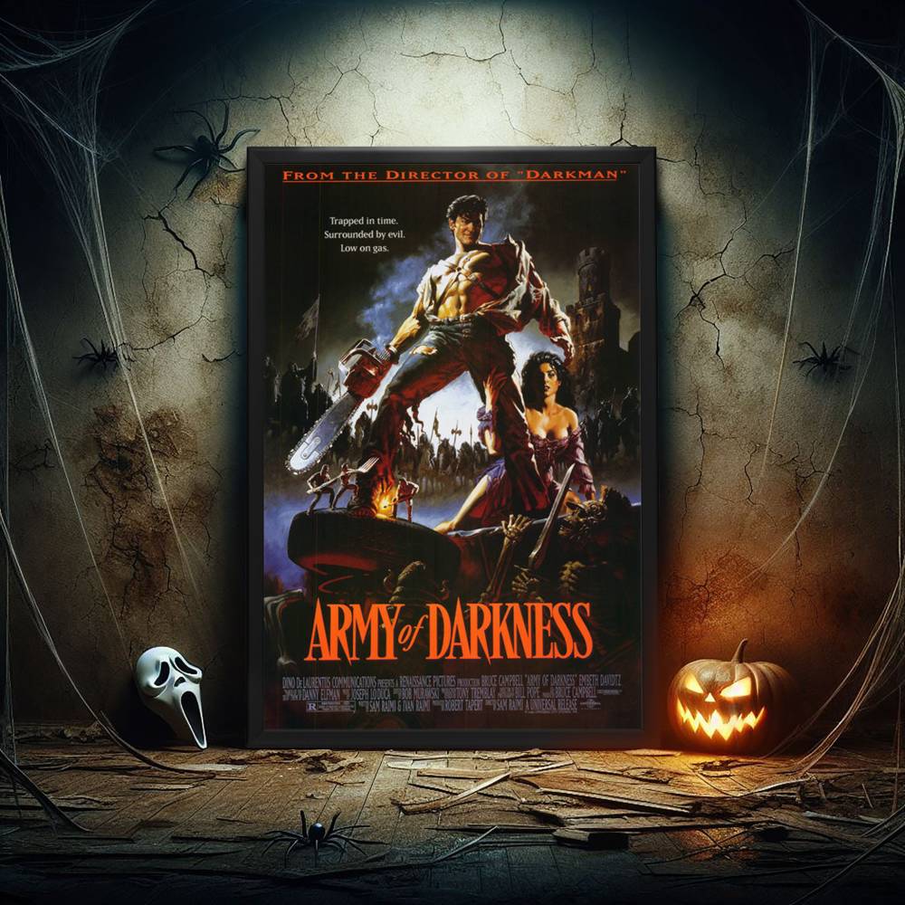"Army Of Darkness" (1992) Framed Movie Poster