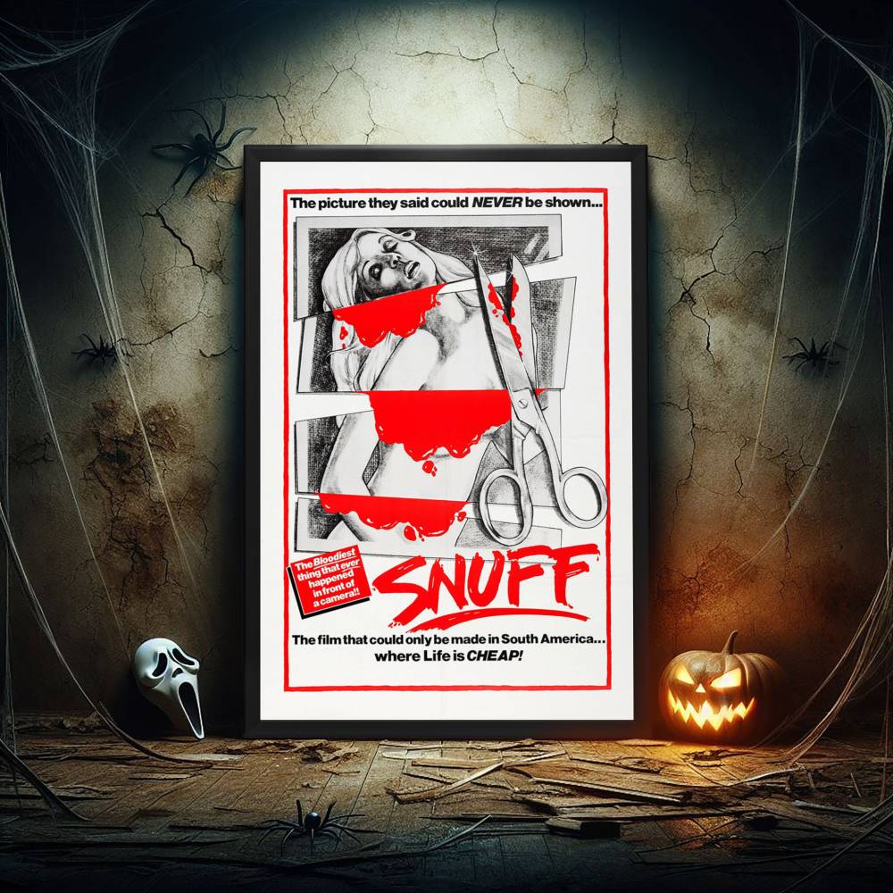 "Snuff" (1975) Framed Movie Poster