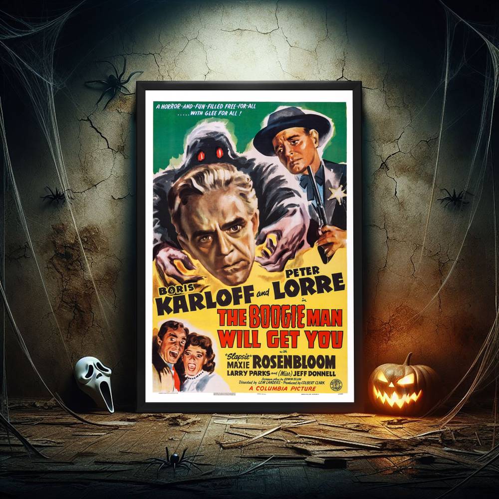 "Boogie Man Will Get You" (1942) Framed Movie Poster
