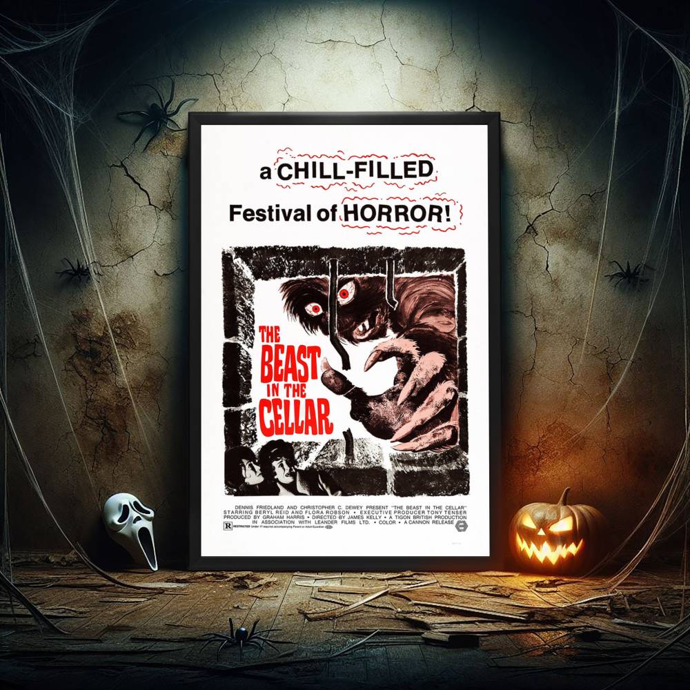 "Beast In The Cellar" (1970) Framed Movie Poster