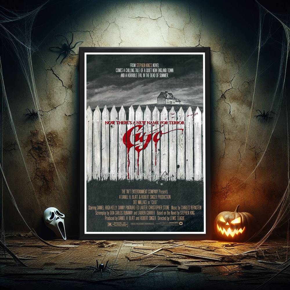 "Cujo" (1983) Framed Movie Poster