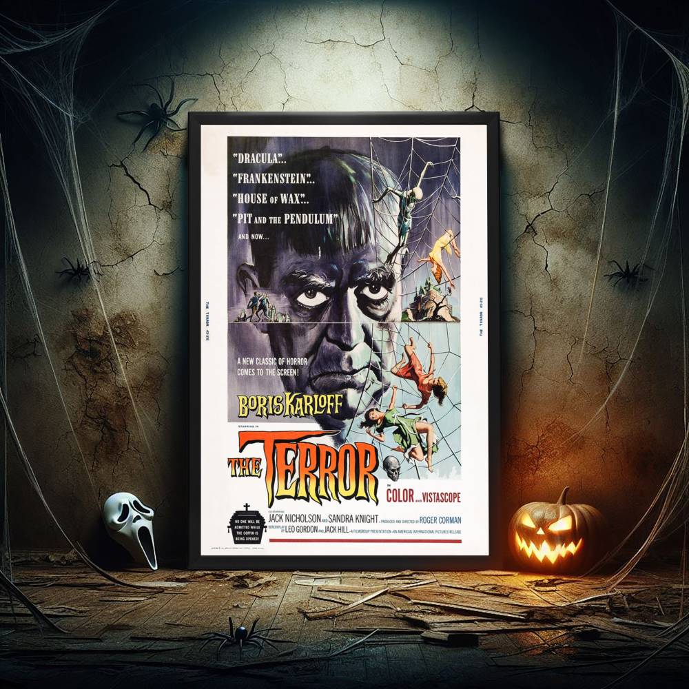 "Terror" (1963) Framed Movie Poster