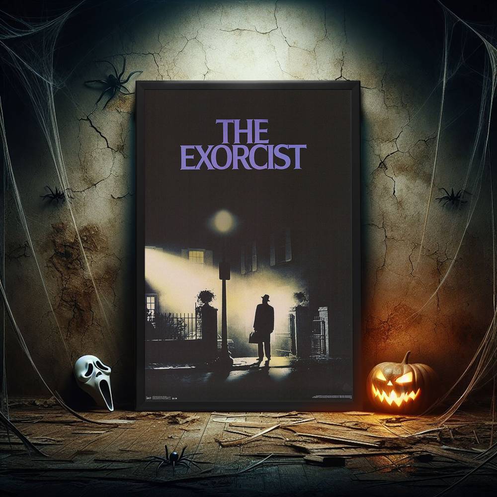 "Exorcist" (1973) Framed Movie Poster