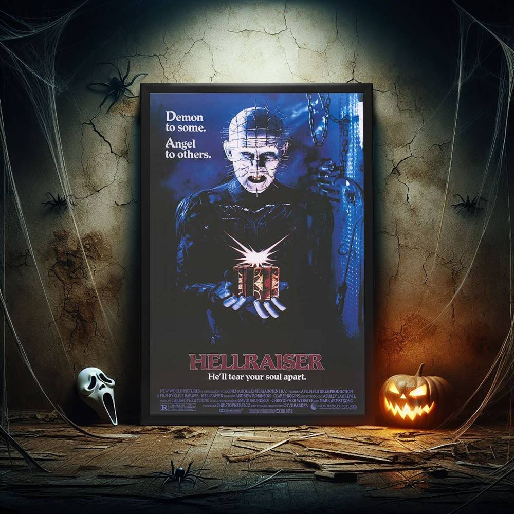"Hellraiser" (1987) Framed Movie Poster