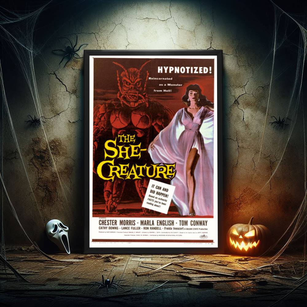 "She-Creature" (1956) Framed Movie Poster