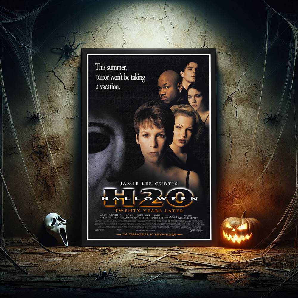 "Halloween H20: 20 Years Later" (1998) Framed Movie Poster