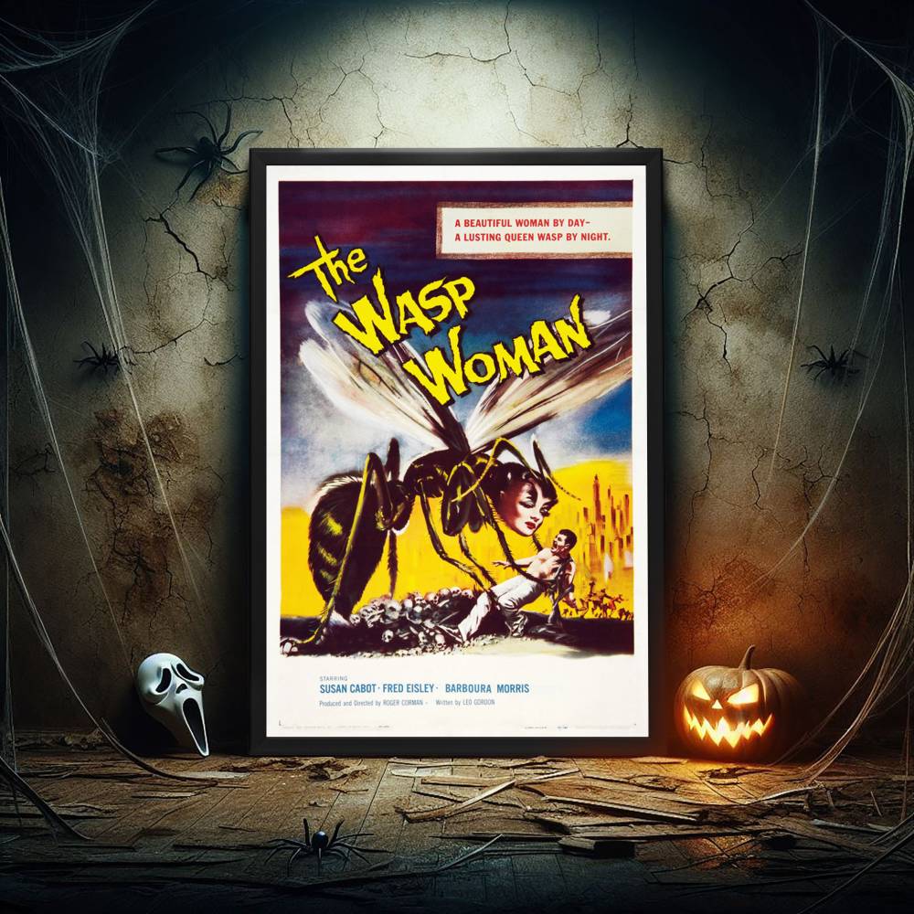 "Wasp Woman" (1960) Framed Movie Poster