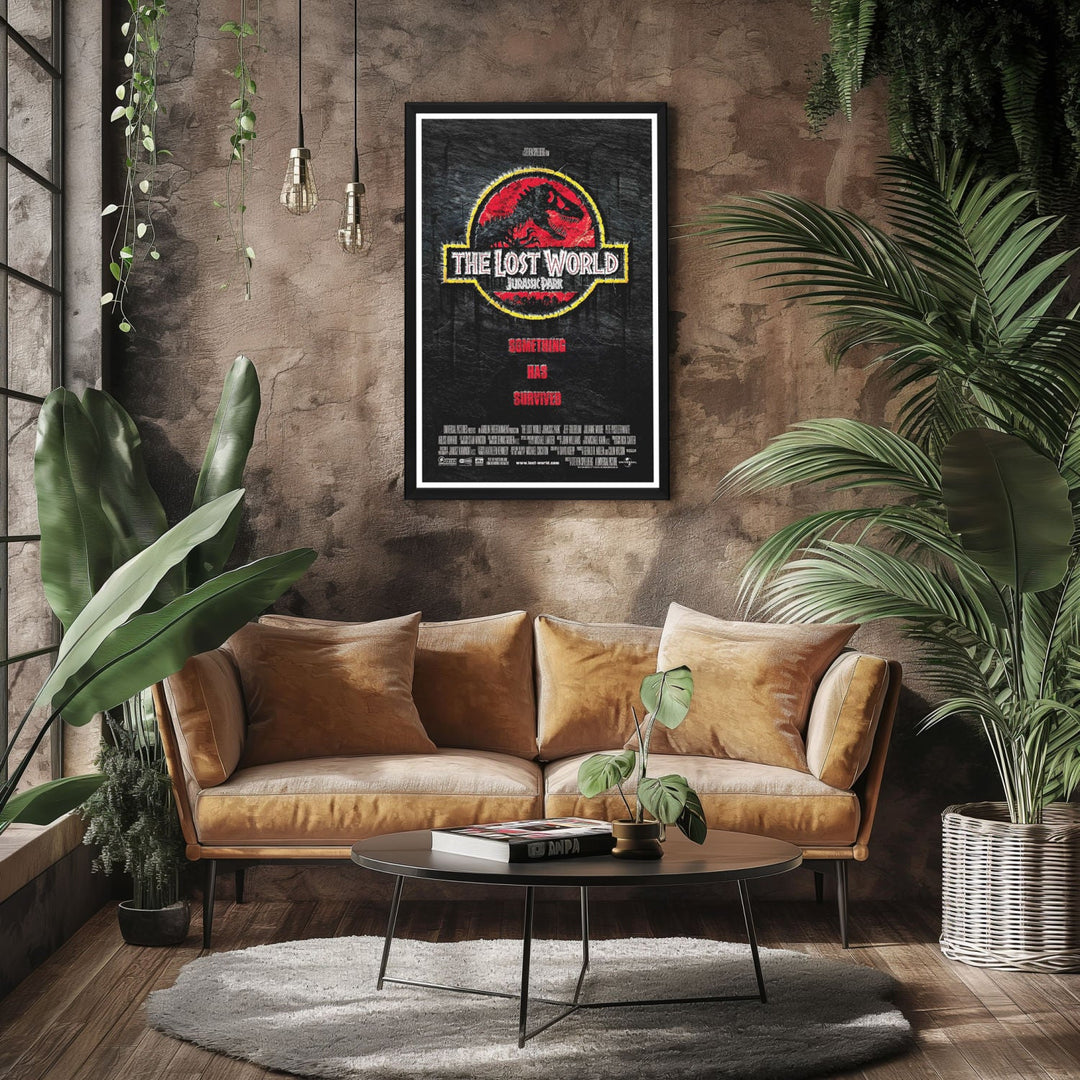 "Lost World: Jurassic Park" (1997) Framed Movie Poster