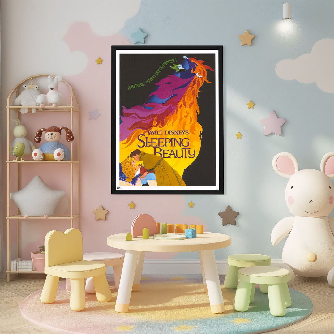 "Sleeping Beauty" Framed Movie Poster
