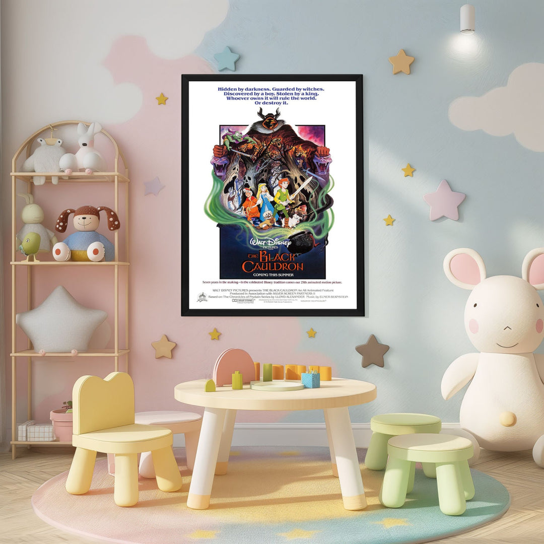 "Black Cauldron" (1985) Framed Movie Poster