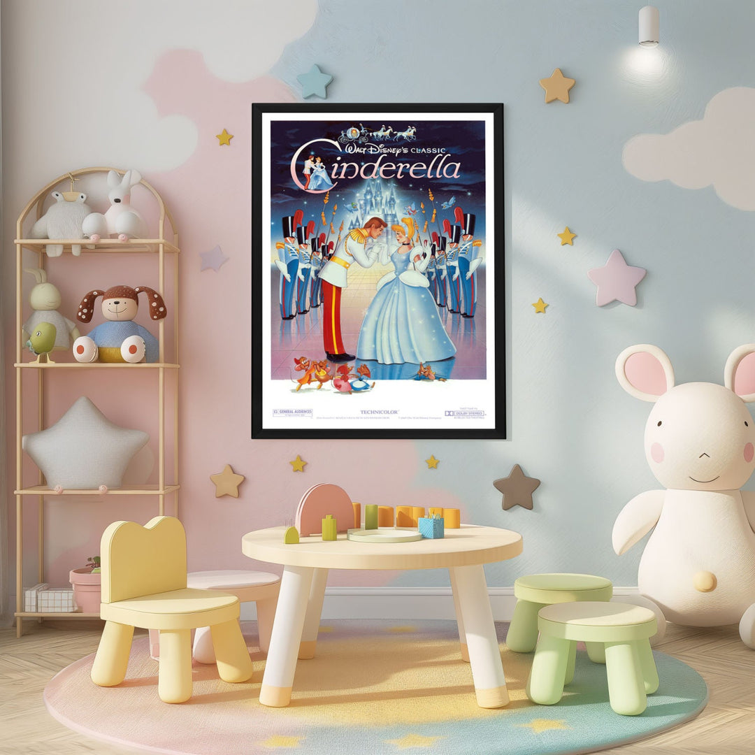 "Cinderella" (1965) Framed Movie Poster