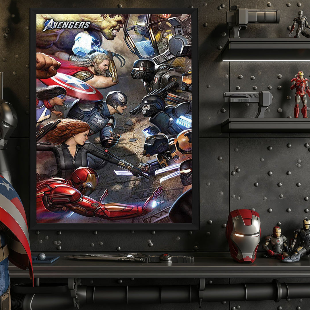 "Avengers" (2012) Framed Movie Poster