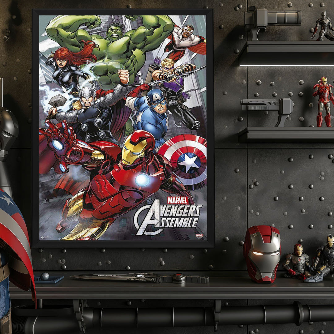 "Avengers" (2012) Framed Movie Poster