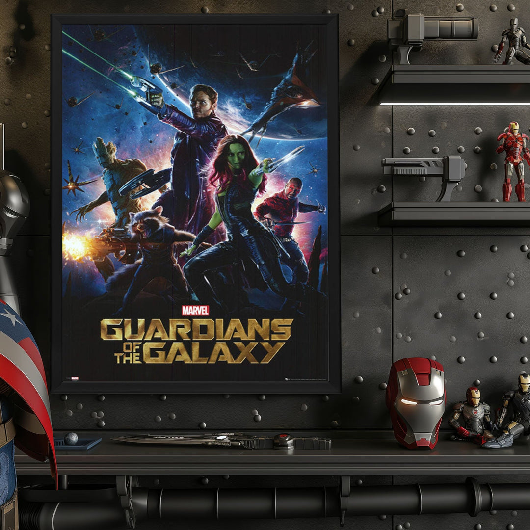 "Guardians of the Galaxy" (2014) Framed Movie Poster