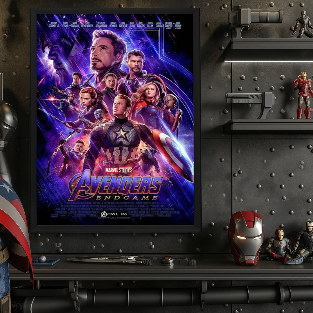 "Avengers: Endgame" (2019) Framed Movie Poster