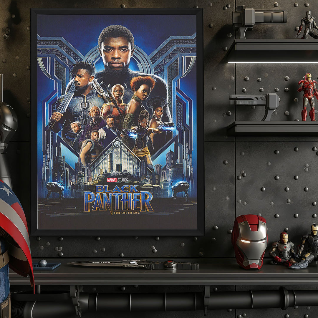"Black Panther" (2018) Framed Movie Poster