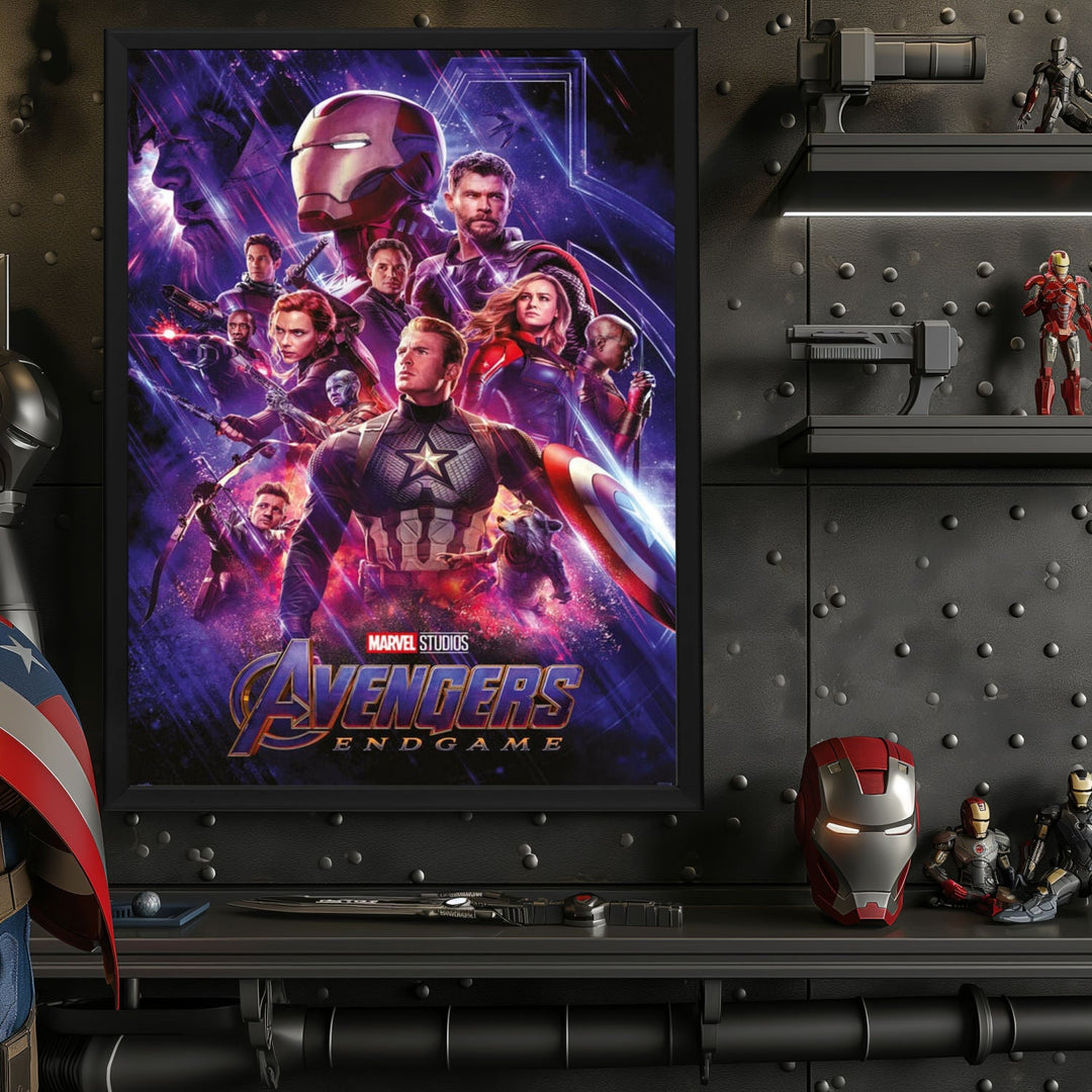 "Avengers: Endgame" (2019) Framed Movie Poster