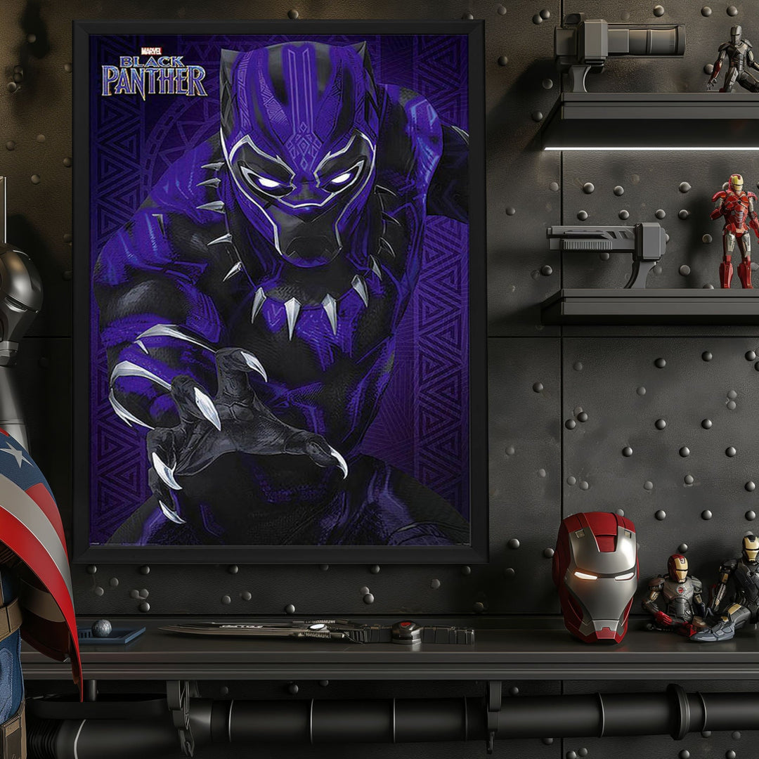 "Black Panther" (2018) Framed Movie Poster