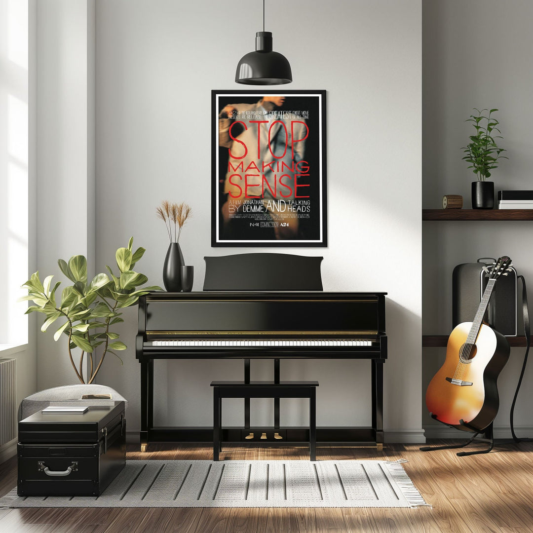 "Stop Making Sense" (1984) Framed Movie Poster
