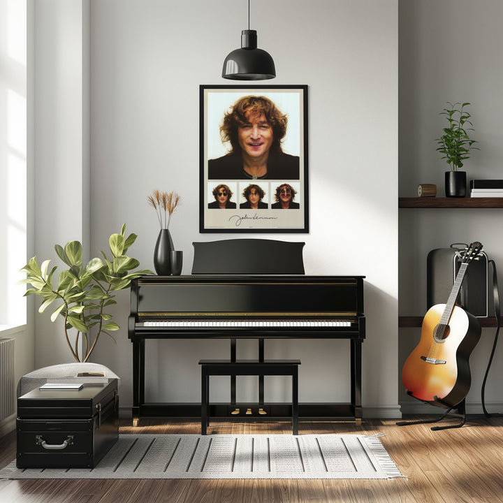 "John Lennon" Framed Poster