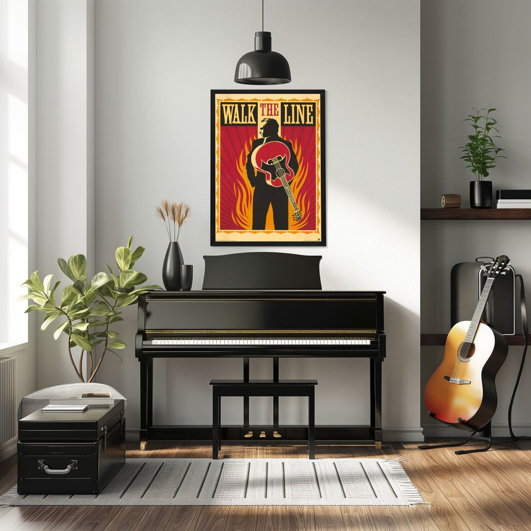 "Walk the Line" (2005) Framed Movie Poster