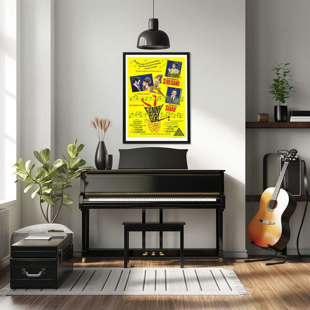 "Funny Girl" (1969) Framed Movie Poster