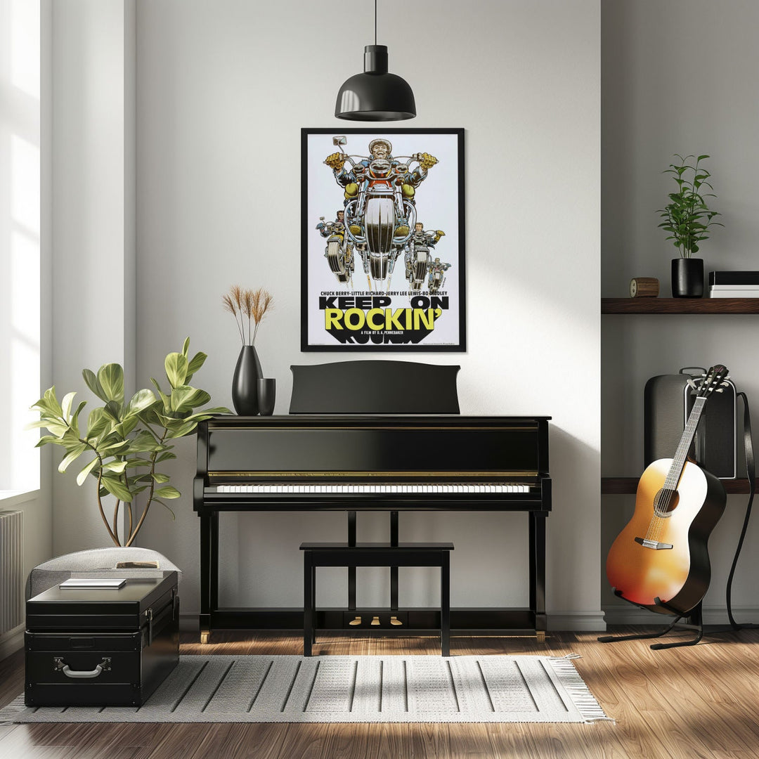 "Keep On Rockin'" (1969) Framed Poster