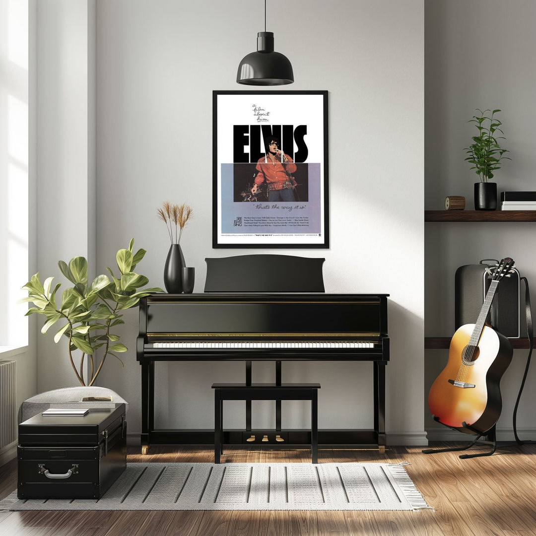 "Elvis: That's The Way It Is" (1970) Framed Poster