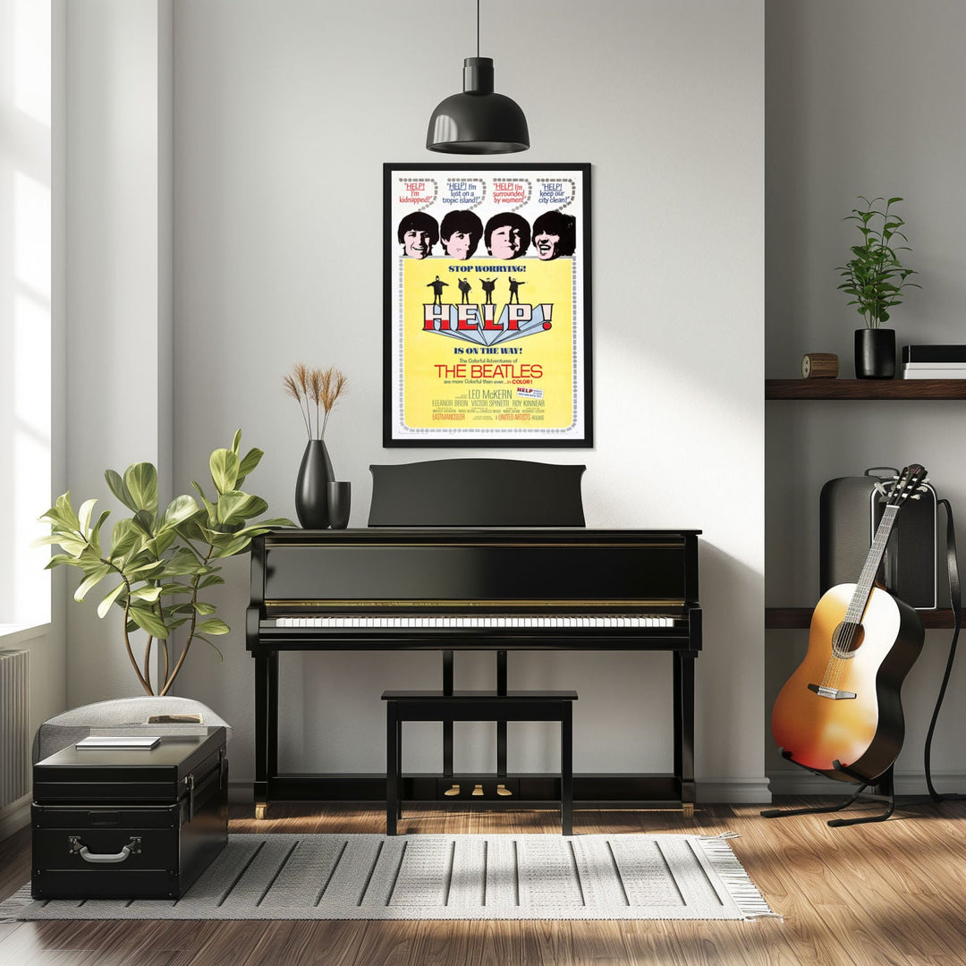 "Help!" (1965) Framed Poster