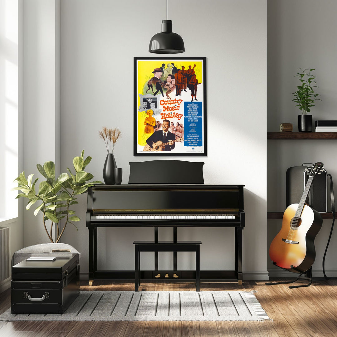"Country Music Holiday" (1958) Framed Poster