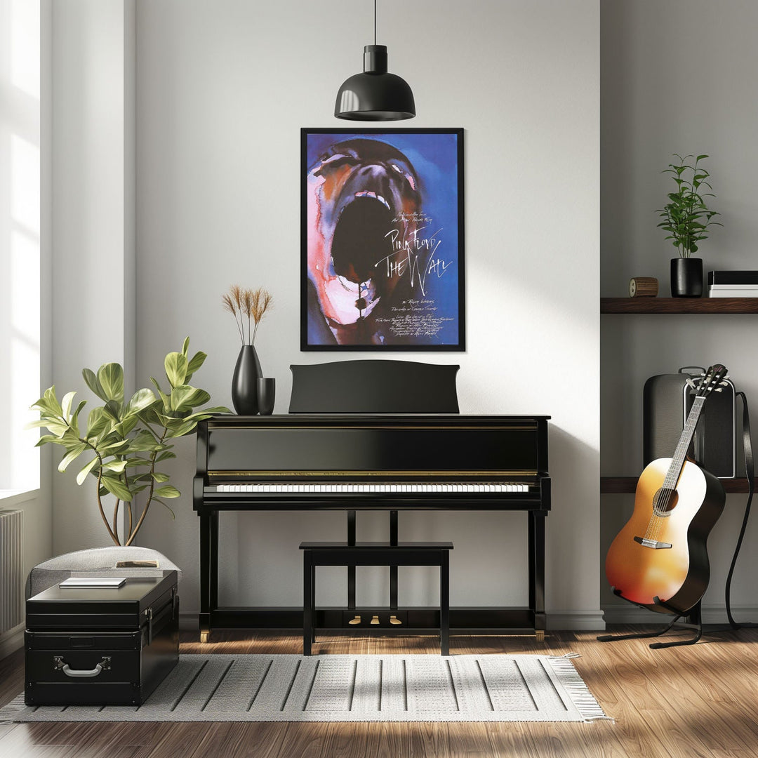 "Pink Floyd The Wall" (1982) Framed Poster