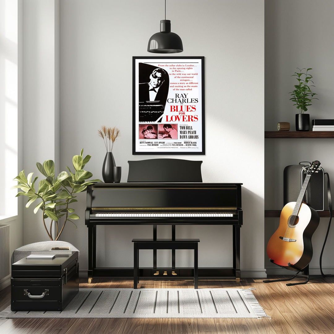 "Blues For Lovers" (1965) Framed Poster