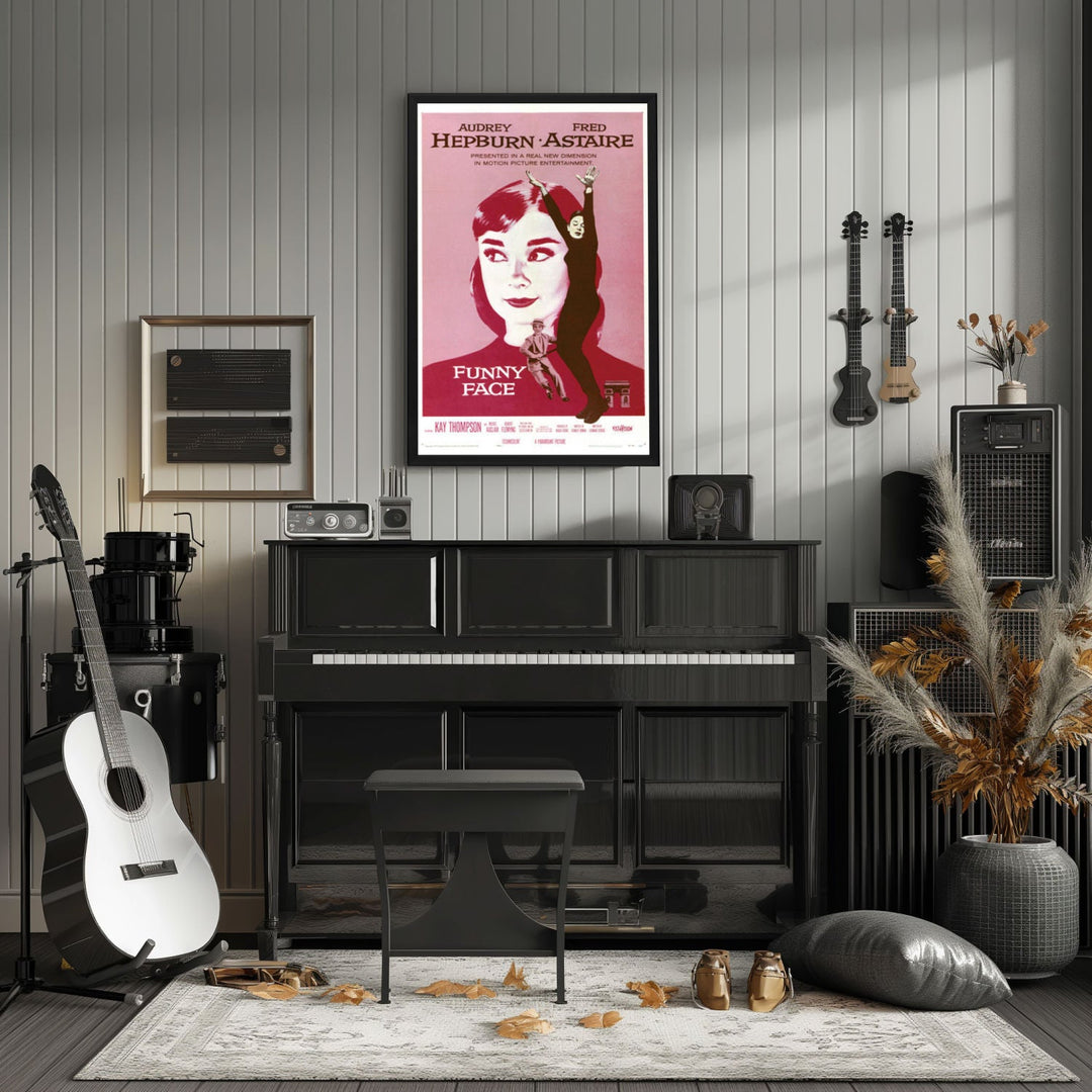 "Funny Face" (1957) Framed Movie Poster