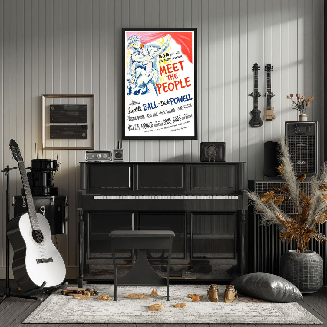 "Meet The People" (1944) Framed Movie Poster