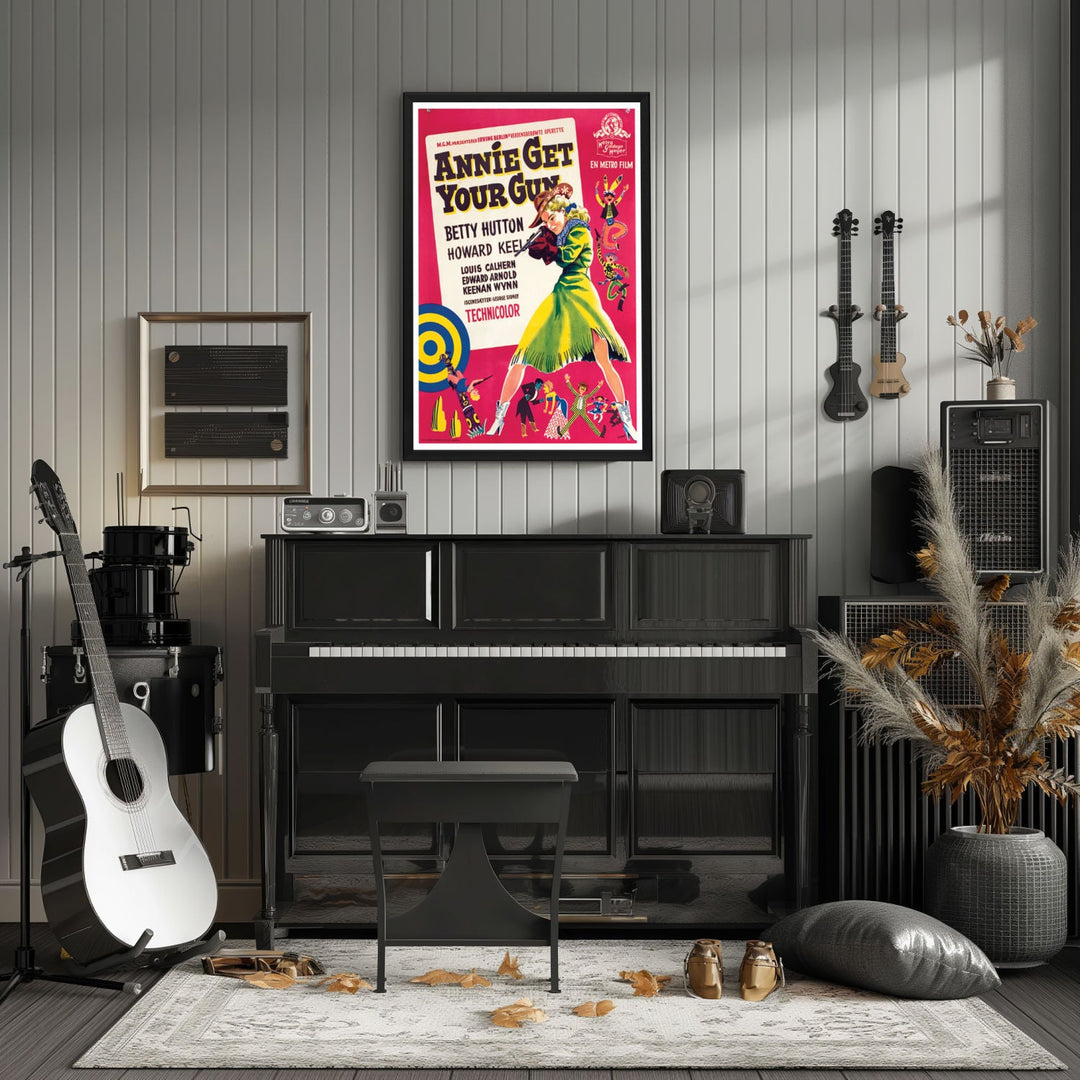 "Annie Get Your Gun" (1950) Framed Movie Poster