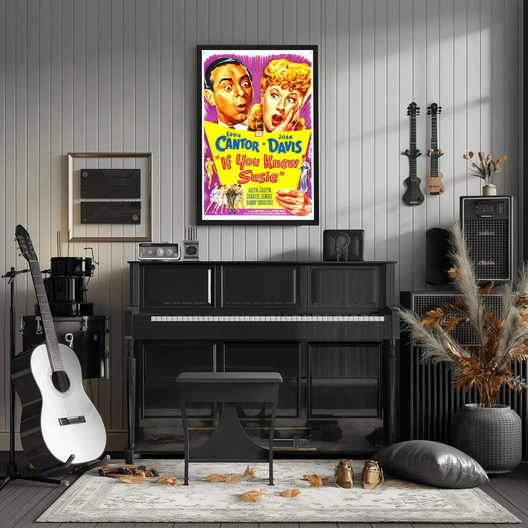 "If You Knew Susie" (1948) Framed Movie Poster