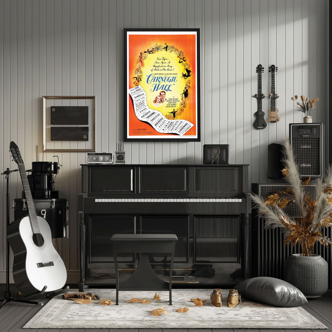 "Carnegie Hall" (1947) Framed Movie Poster