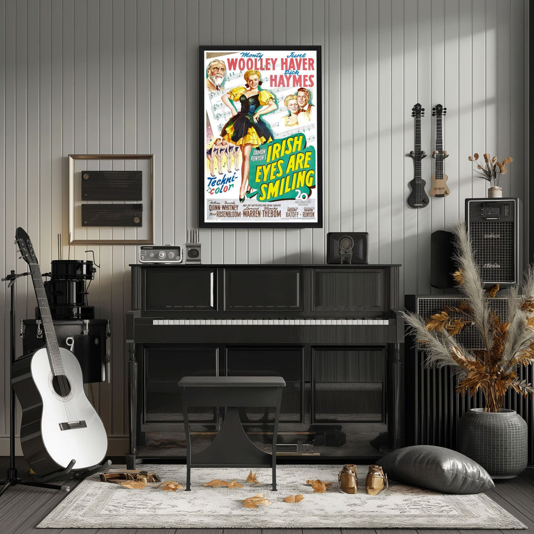 "Irish Eyes Are Smiling" (1944) Framed Movie Poster