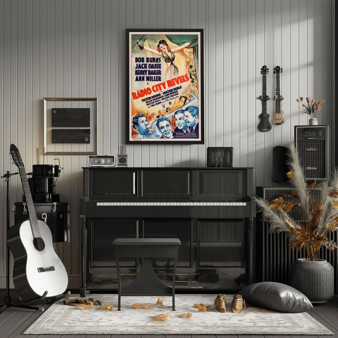 "Radio City Revels" (1938) Framed Movie Poster