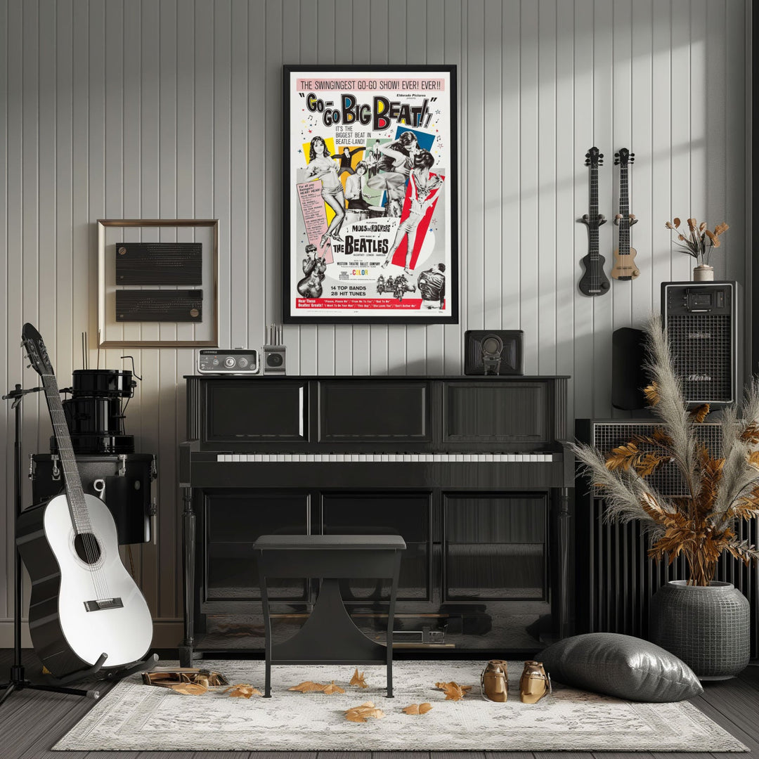 "Go-Go Bigbeat" (1965) Framed Movie Poster