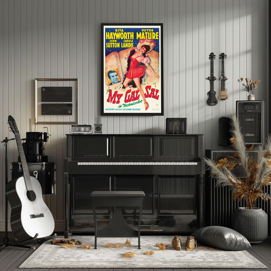 "My Gal Sal" (1942) Framed Movie Poster