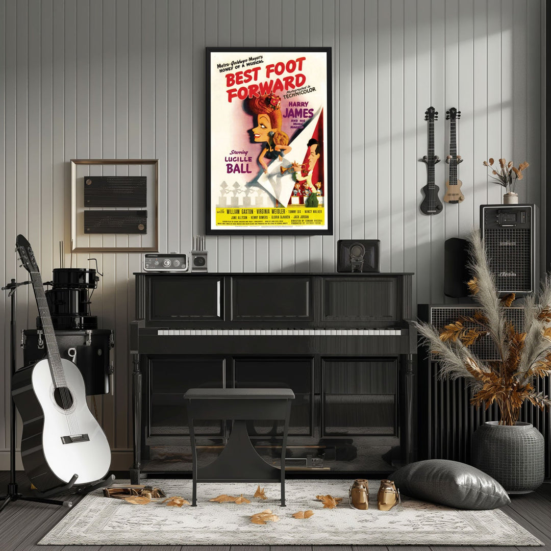 "Best Foot Forward" (1943) Framed Movie Poster