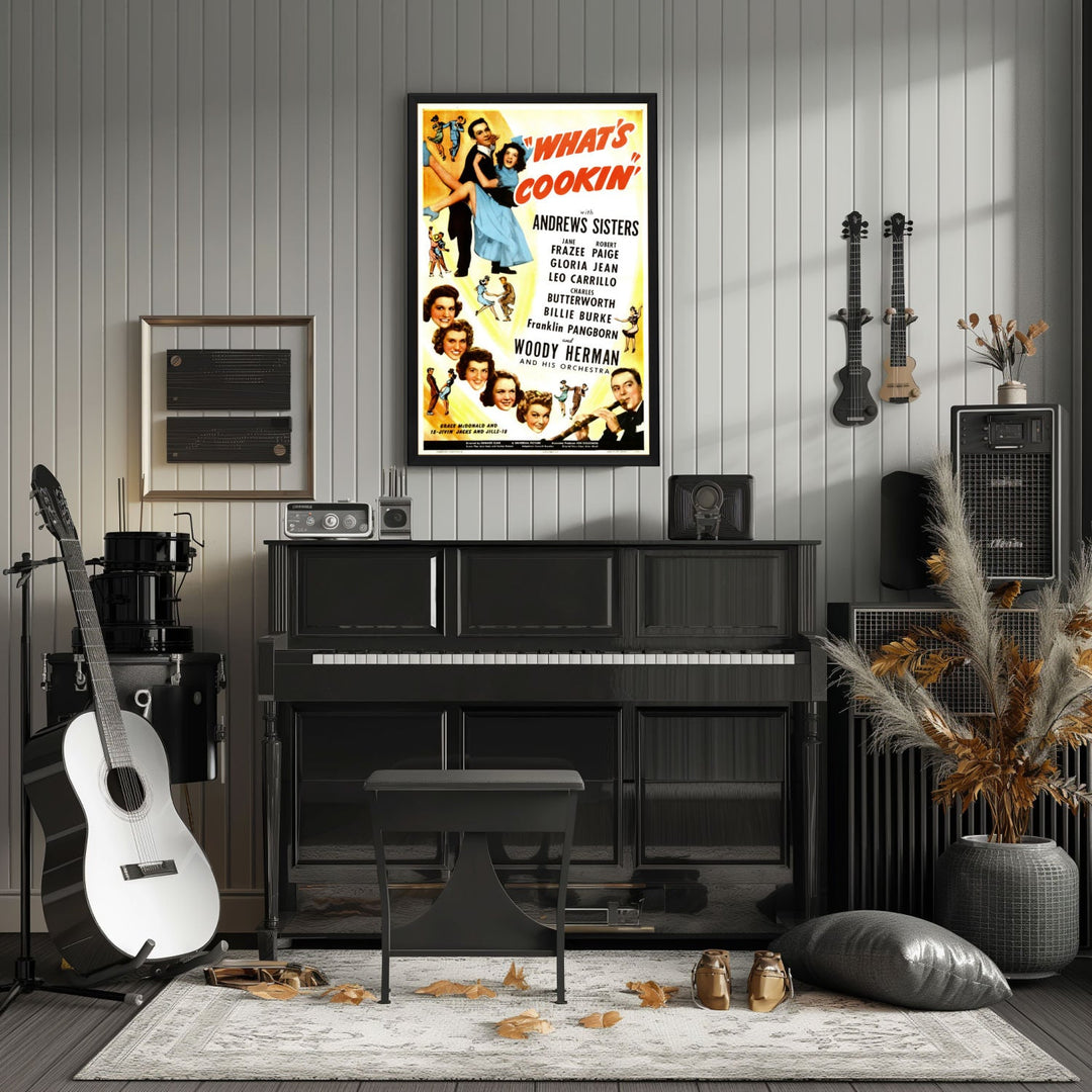 "What's Cookin'?" (1942) Framed Movie Poster