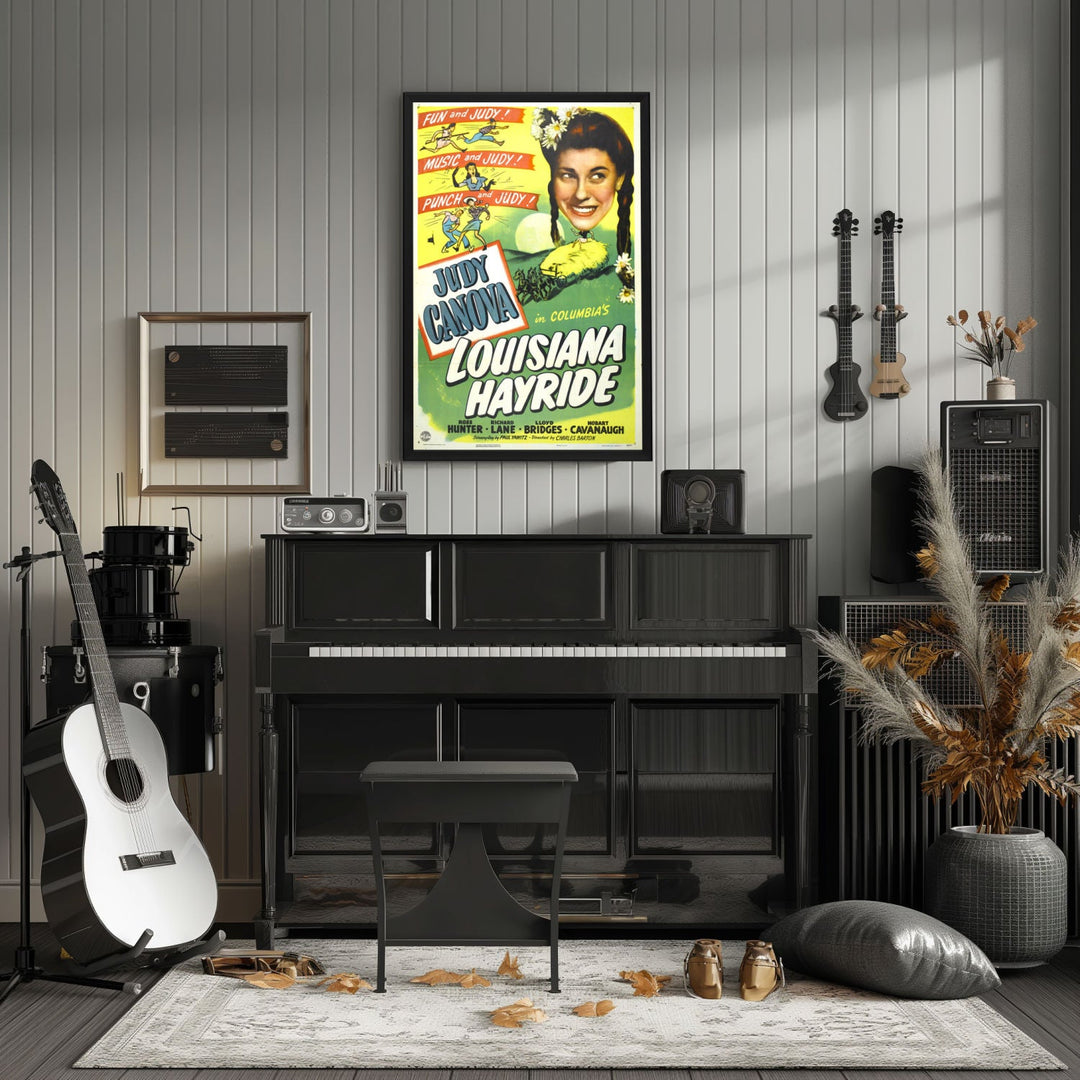 "Louisiana Hayride" (1944) Framed Movie Poster