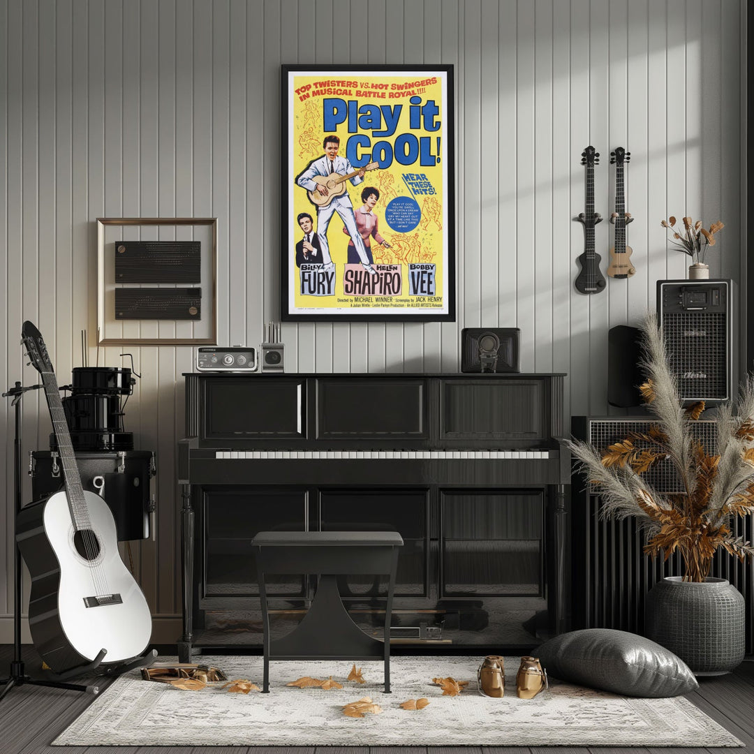 "Play It Cool" (1963) Framed Movie Poster