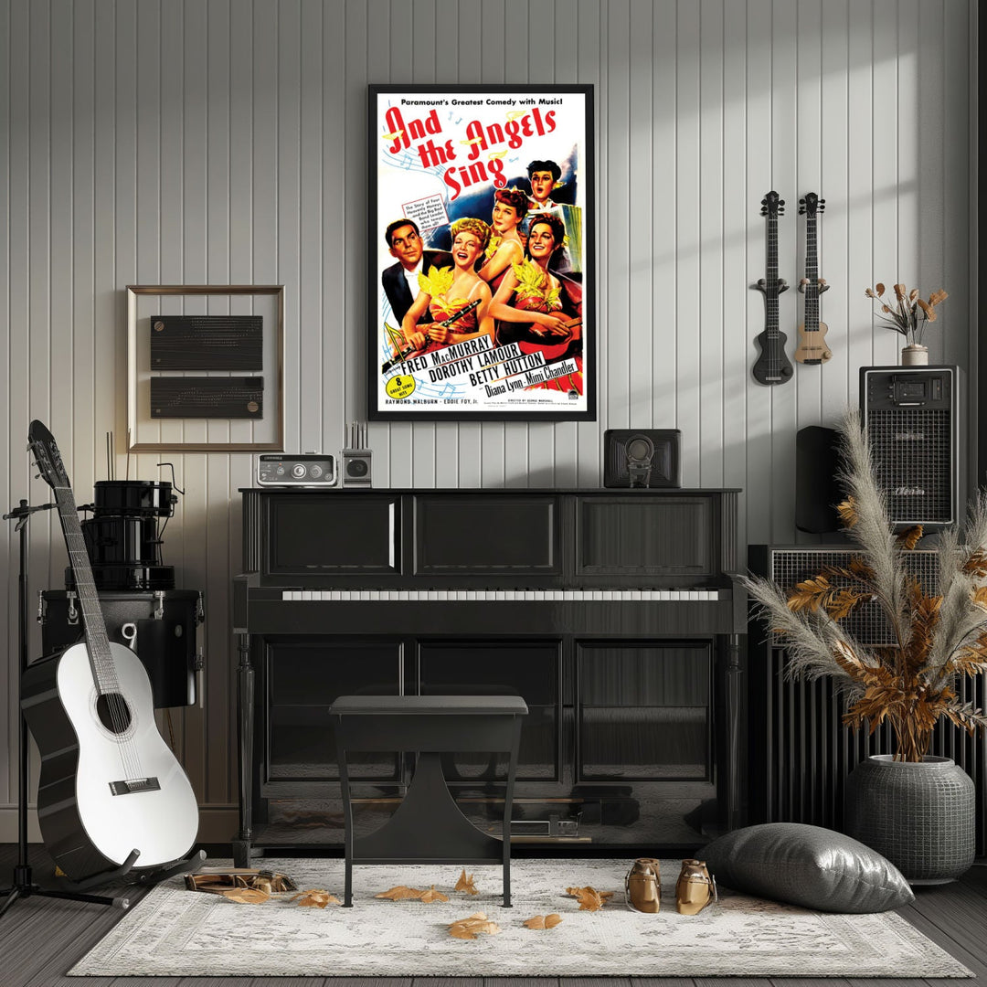"And The Angels Sing" (1944) Framed Movie Poster